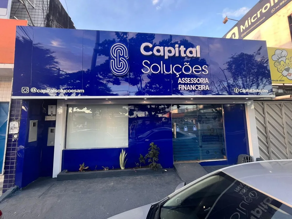 Fachada histórica da Capital Soluções em Manaus